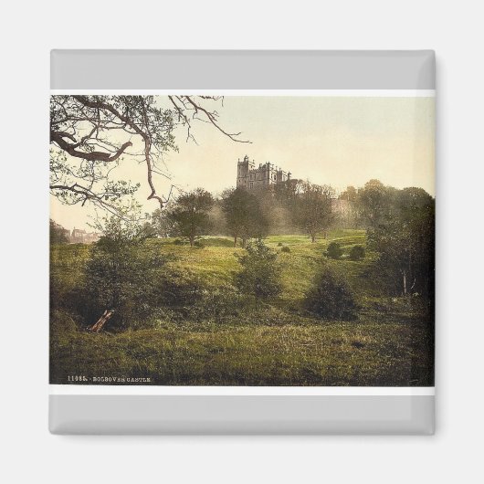 Bolsover Castle, Derbyshire, England, seltene Foto Magnet (Vorne)