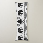 BOLSTER PILLOW MIT BATIK MOTIF SEITENSCHLÄFERKISSEN (Vorderseite Vertikal)