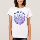 Bolt Make Waves T-Shirt (Vorderseite)