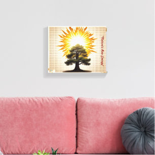 "Bolt of Life" Leinwanddruck