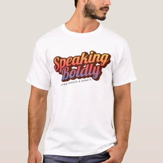 Bolt Sunset T - Shirt sprechen (Vorderseite)