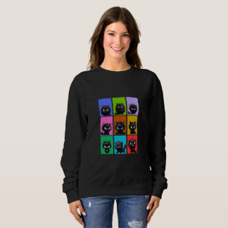 Bolt The Cat Damen-Sweatshirt 2-2 Sweatshirt
