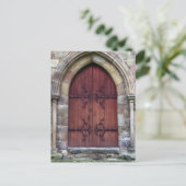 Bolton Abbey Door Postkarte (Stehend Vorderseite)