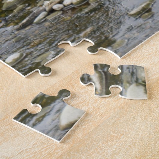 Bolton Abbey Stepping Stones Yorkshire Dales Scene Puzzle (Seite)