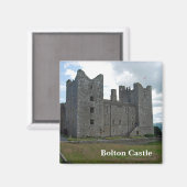 Bolton Castle Magnet (Vorderseite/Rückseite)