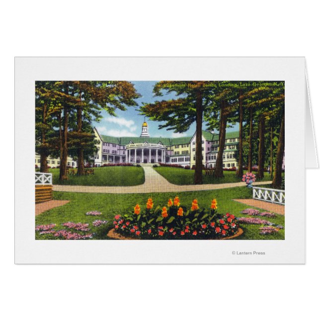 Bolton Landing Außenansicht Hotel Sagamore (Vorderseite (Horizontal))