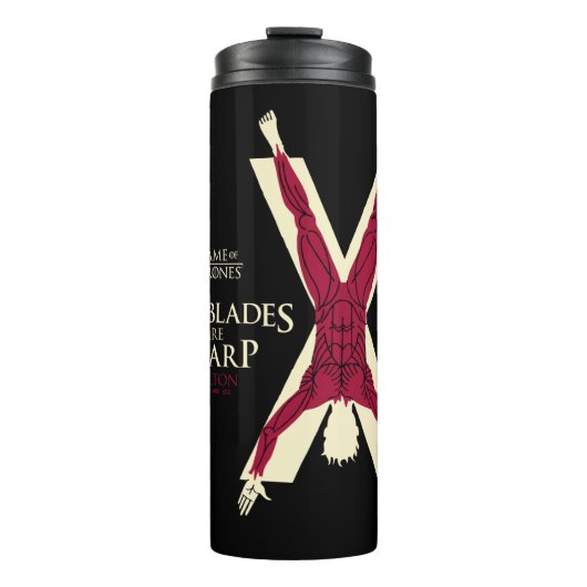 Bolton Sigil - unsere Blades sind scharf Thermosbecher (Vorderseite)