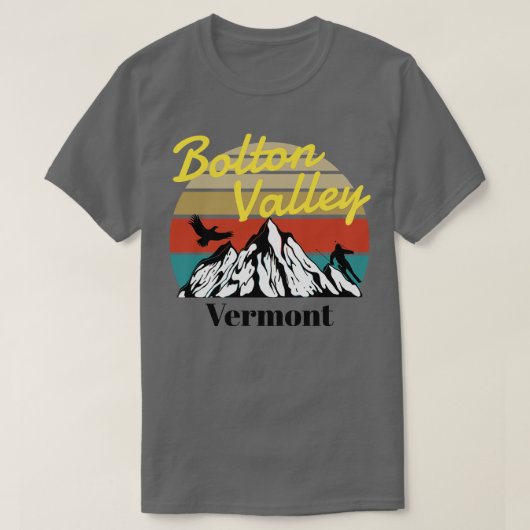 Bolton Valley ski Vermont 5 T-Shirt (Design vorne)