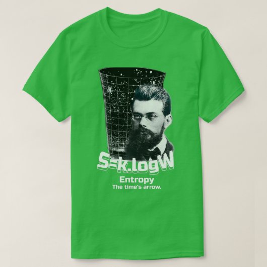 Boltzmann Entropy Formel Theoretische Physik und T-Shirt (Design vorne)