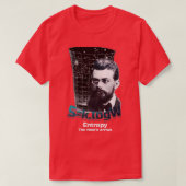 Boltzmann Entropy Formel Theoretische Physik und T-Shirt (Design vorne)