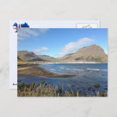 Bolungarvik, Vatnsfjörður, Island Postkarte (Vorne/Hinten)