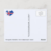 Bolungarvik, Vatnsfjörður, Island Postkarte (Rückseite)