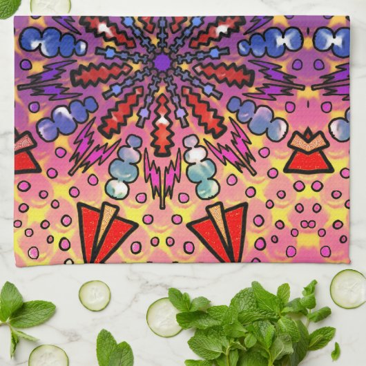 Bolzen Geschirrtuch (Gefaltet)