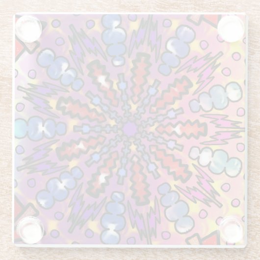 Bolzen Glasuntersetzer (Rückseite)