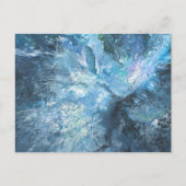 Bolzen in der blauen Postkarte (Vorderseite)