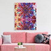 Bolzen Leinwanddruck (Insitu (Wohnzimmer))