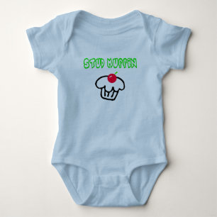 Bolzen-Muffin Baby Strampler