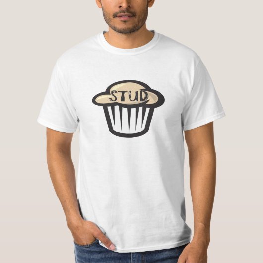 Bolzen-Muffin - das T-Shirt der lustigen Männer (Vorderseite)