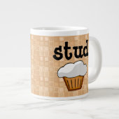 Bolzen-Muffin Jumbo-Tasse (Vorderseite Rechts)