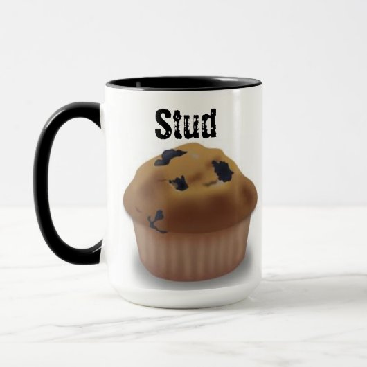 Bolzen-Muffin-Kaffee-Tasse Tasse (Links)