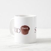 Bolzen-Muffin Kaffeetasse (Vorderseite Links)