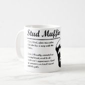 Bolzen-Muffin Kaffeetasse (Vorderseite Links)