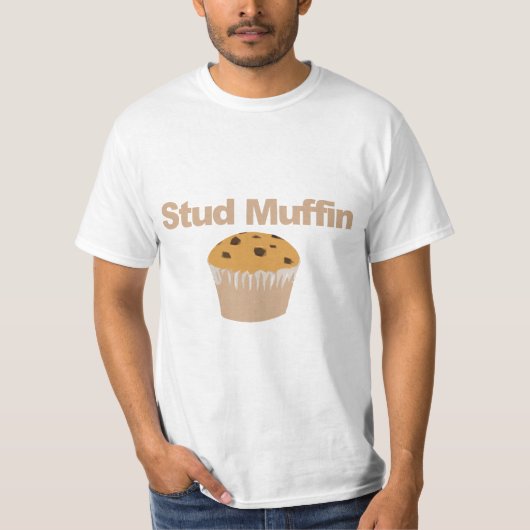 Bolzen-Muffin-lustiger T - Shirt (Vorderseite)
