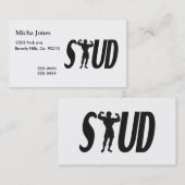 Bolzen-Muskeln Visitenkarte (Vorne/Hinten)