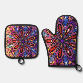 Bolzen Ofenhandschuh & Topflappen-Set