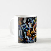 Bolzen Pop Art Kaffeetasse (Vorderseite Links)