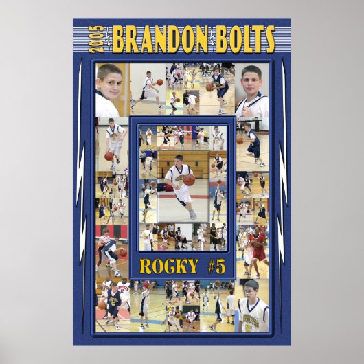 Bolzen Poster (Vorne)