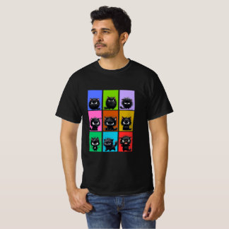 Bolzen Sie den Cat Mens-T - Shirt