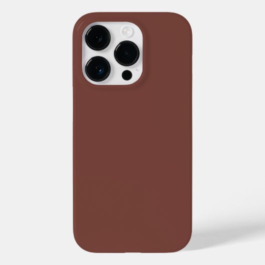 Bolzen (Vollfarbe) Case-Mate iPhone Hülle (Rückseite)