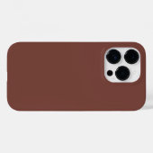 Bolzen (Vollfarbe) Case-Mate iPhone Hülle (Rückseite (Horizontal))