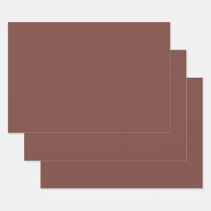 Bolzen (Vollfarbe) Geschenkpapier Set