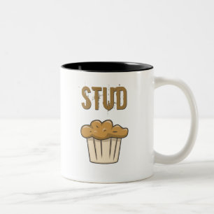 Bolzenmuffin Zweifarbige Tasse