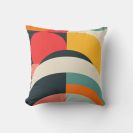 Bolzige geometrische Formen Kissen
