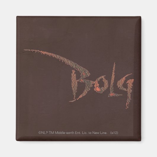 Bolzname Magnet (Vorne)