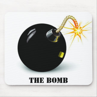 bom, die Bombe Mousepad