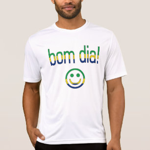 Bom Durchmesser! Brasilien-Flaggen-Farben T-Shirt