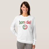 Bom Durchmesser! Portugal-Flaggen-Farben T-Shirt (Vorne ganz)
