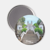 Bom Jesus de Braga Katholische Heiligtum, Portugal Magnet (Vorderseite/Rückseite)