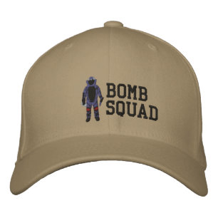 Bomb-Anzug Bestickte Kappe