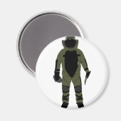 Bomb-Anzug Magnet (Vorderseite/Rückseite)