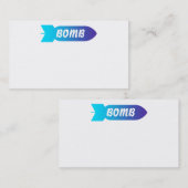 Bomb Business Cards Visitenkarte (Vorne/Hinten)