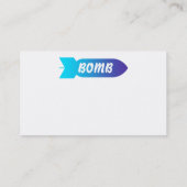 Bomb Business Cards Visitenkarte (Rückseite)