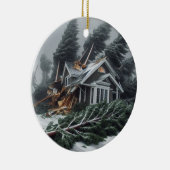 Bomb Cyclone 2 Keramik Ornament (Rechts)