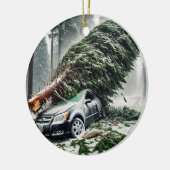 Bomb Cyclone Car 3 Keramik Ornament (Links)