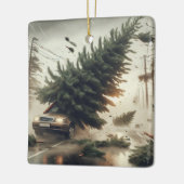 Bomb Cyclone Champagner Car Keramikornament (Links)