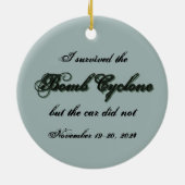 Bomb Cyclone Keramik Ornament (Hinten)